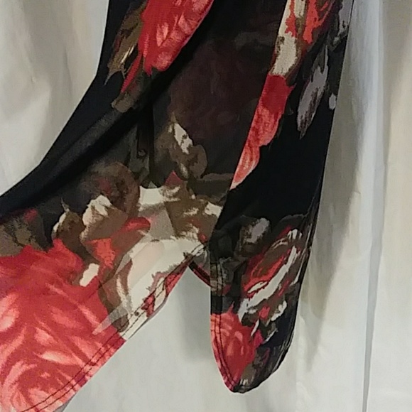 ❤Sheer floral Dress❤ - Picture 2 of 3